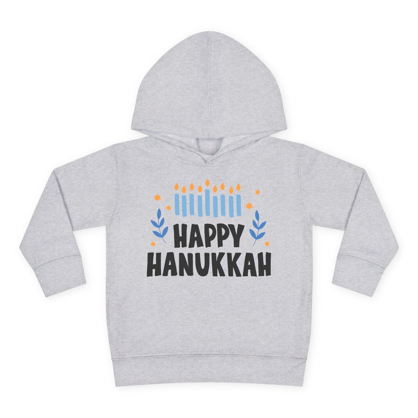Happy Hanukkah 5 Toddler Pullover Fleece Hoodie