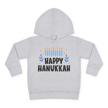 Happy Hanukkah 5 Toddler Pullover Fleece Hoodie