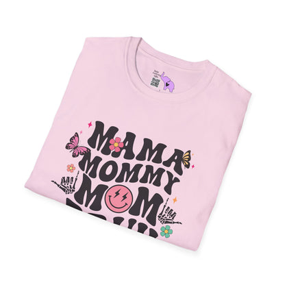 Mama Mommy Mom Bruh Adult T-shirt
