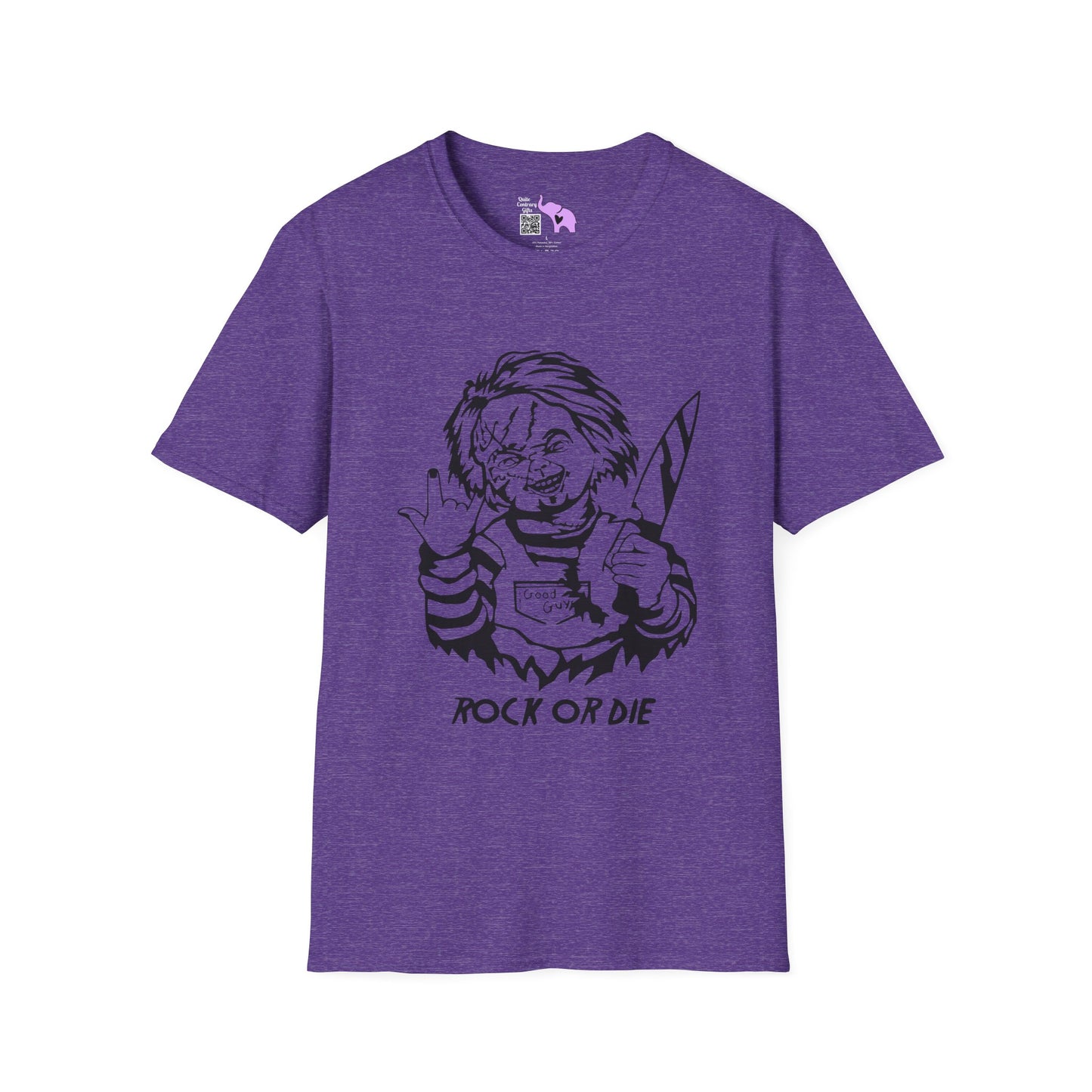 Chucky Rock or Die Adult T-shirt