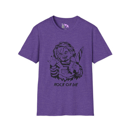 Chucky Rock or Die Adult T-shirt