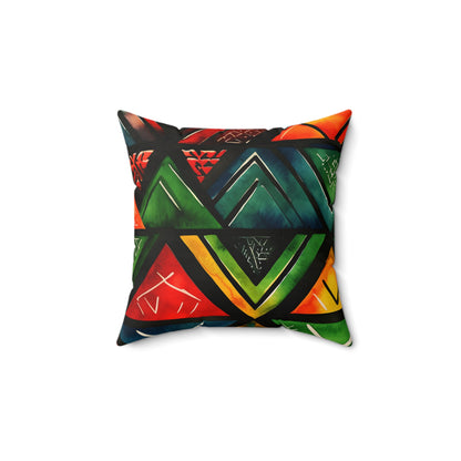 Ancestor Echo Throw Pillow