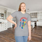 Autism Awarness (Footprint) Adult T-shirt