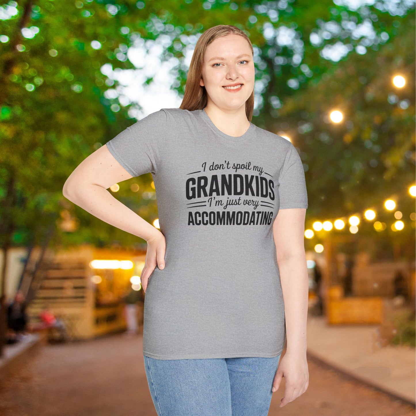 I Don't Spoil My Grandkids I'm Just Very Accommodating Adult T-shirt