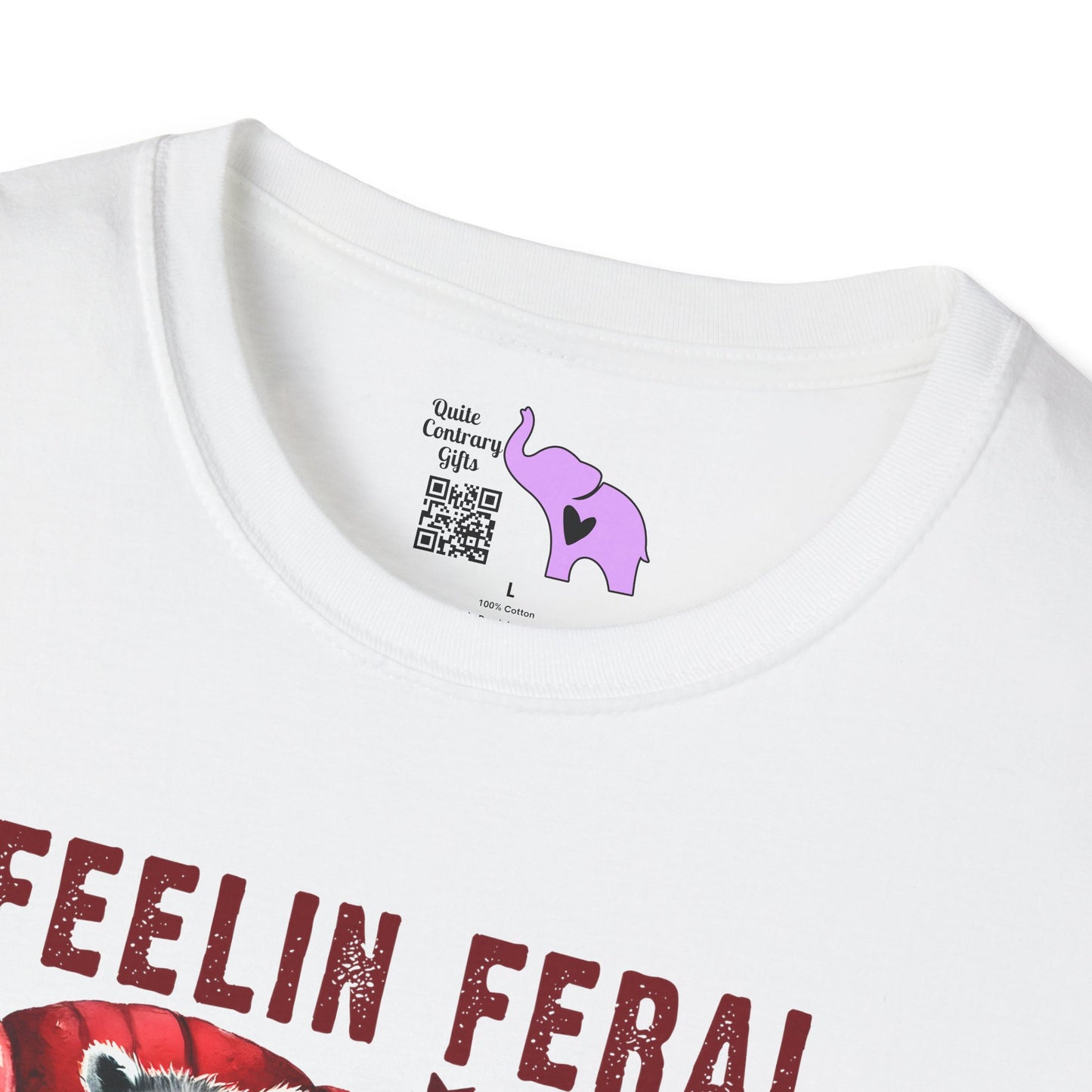 Feelin Feral (Wine) T-shirt