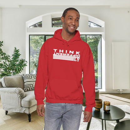 Think Differently Heavy Blend™ Hooded Sweatshirt
