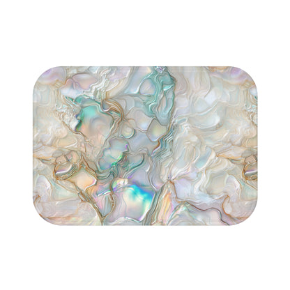 Green Opalescent Dreams Bath Mat