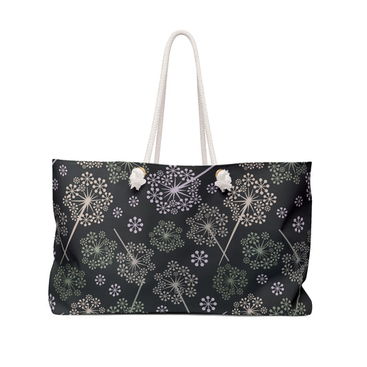 Dandelion Nightfall Weekender Bag
