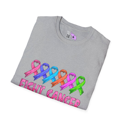 Fight Cancer in All Colors 4 T-shirt