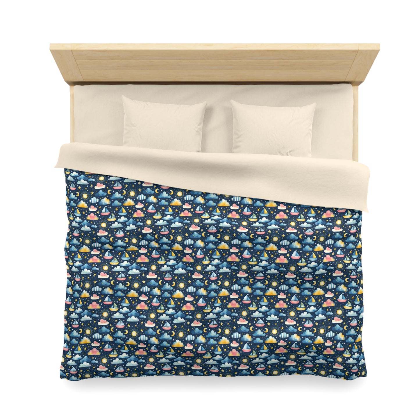 Night Sail Dreams Microfiber Duvet Cover