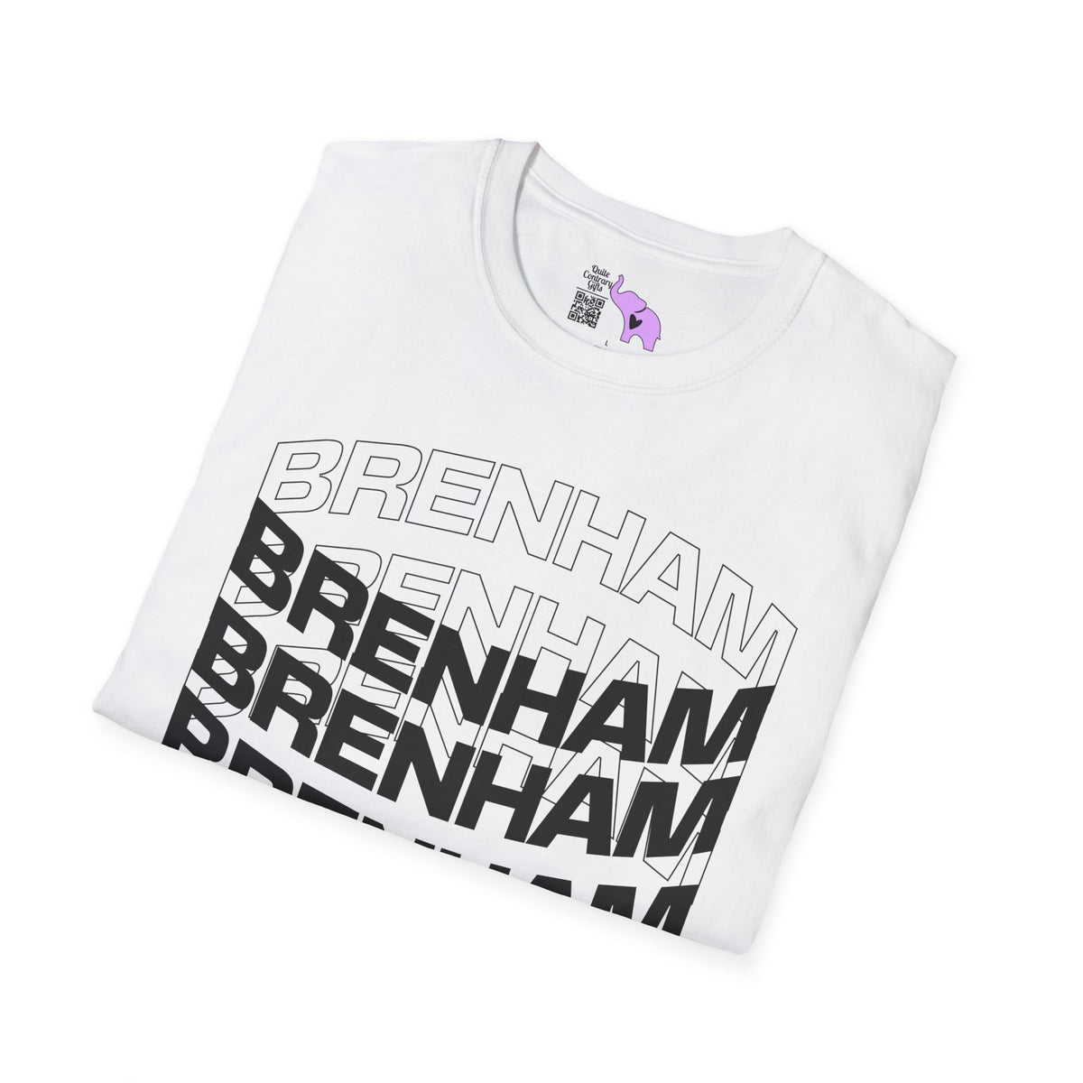 Brenham (Triple Arched) Texas Adult T-shirt
