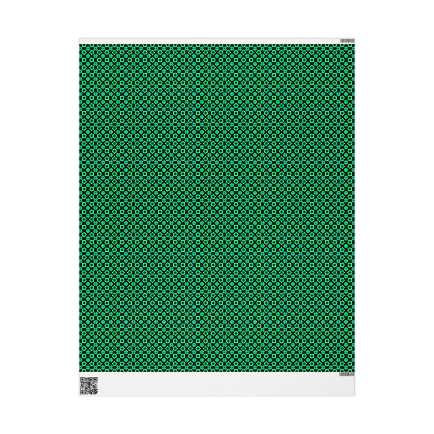 Clover Bloom Burst Wrapping Paper