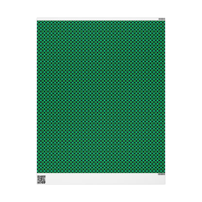 Clover Bloom Burst Wrapping Paper