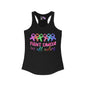 Fight Cancer in All Colors 9 Women's Ideal Racerback Tank