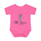 Little Ballerina Infant Baby Rib Bodysuit