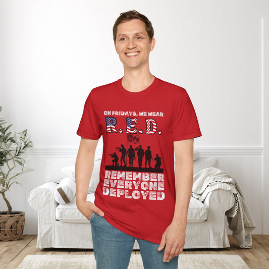 Remember Everyone Deployed About T-shirt