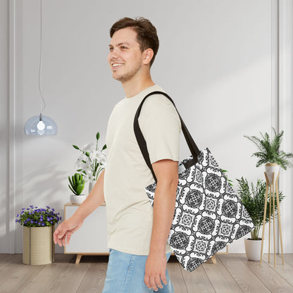 Ornamental Symmetry Canvas Tote Bag