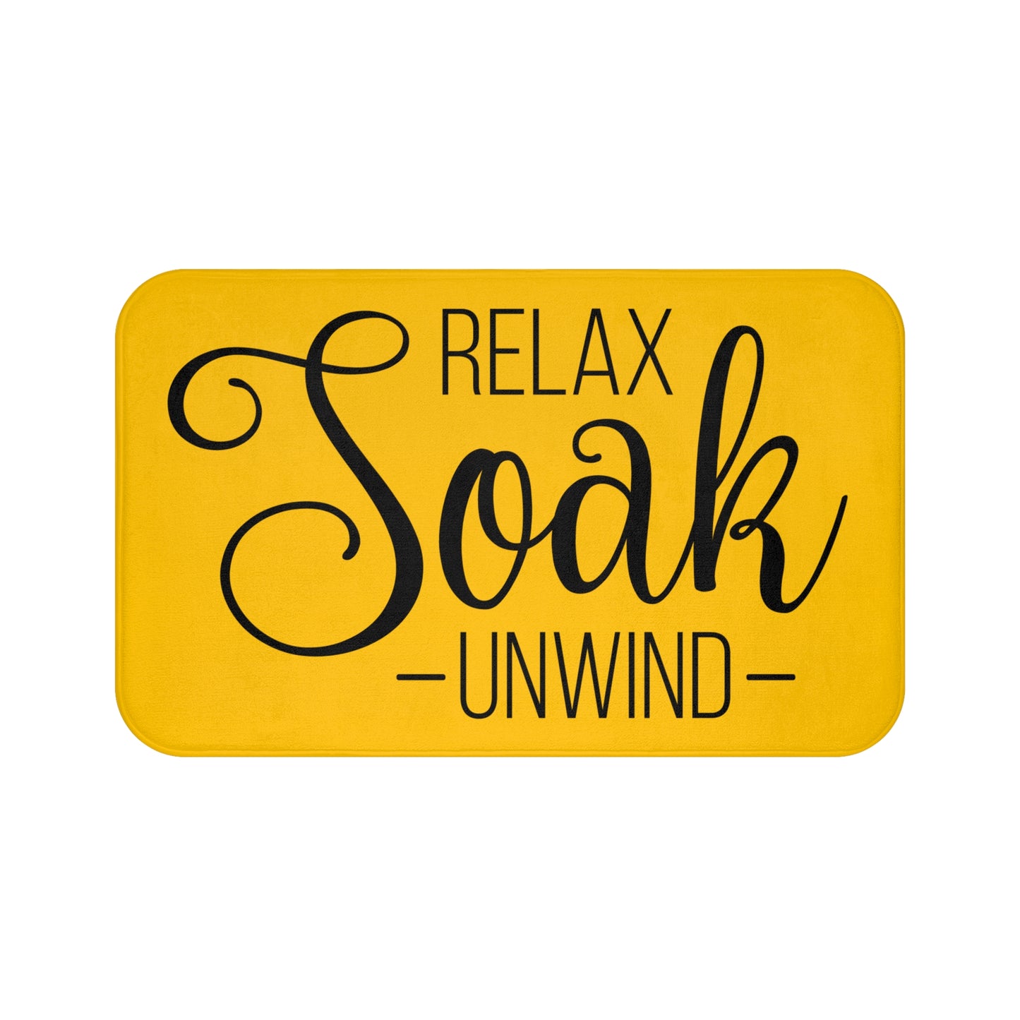 Relax Soak Unwind Bath Mat