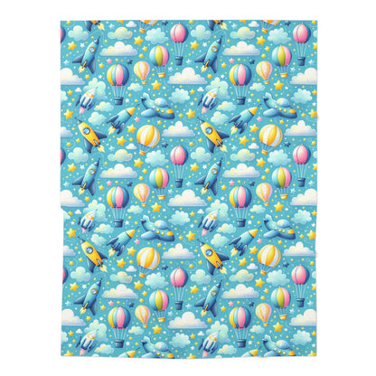 Up, Up & Away Swaddle Blanket