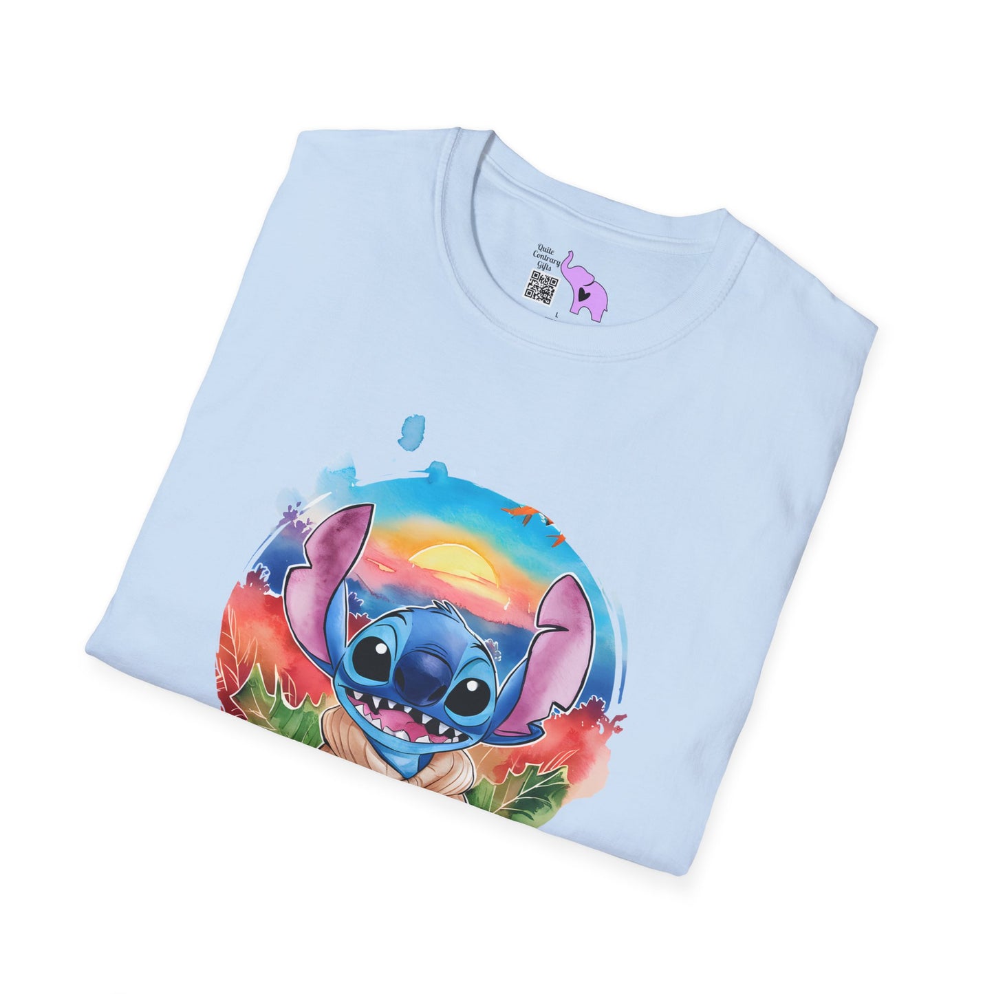 Sunset Stitch Adult T-shirt