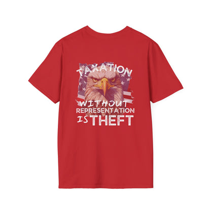 Taxation without Representation is Theft Adult T-shirt