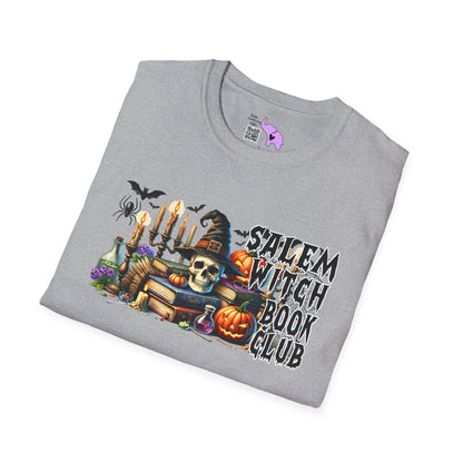 Salem Witch Book Club (3) Adult T-shirt