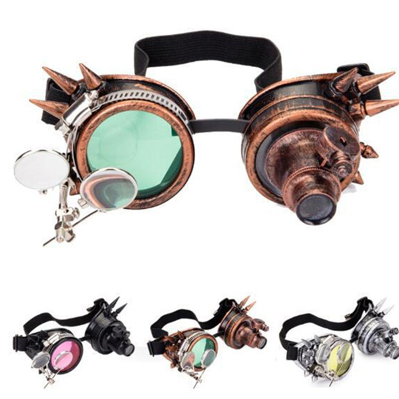 Steampunk Goggles Plus LED Lights Costume