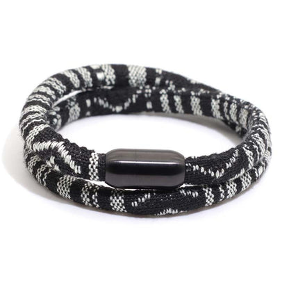 Bohemian Mens Stainless Steel Magnet Bracelet