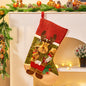 Jolly Trio Christmas Stockings – Santa, Reindeer & Snowman 3D Set