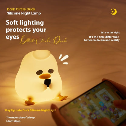 Silicone Duck Night Light