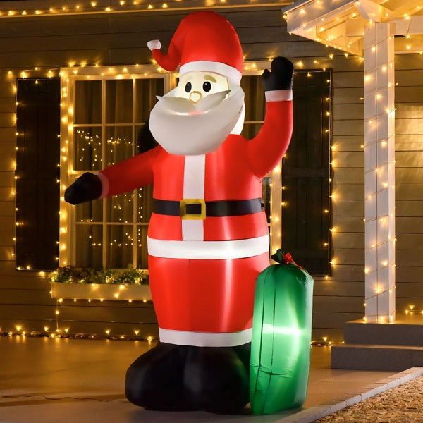 Christmas Santa 8ft Inflatable