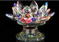 Breathtakingly Beautiful Crystal Lotus Lamp