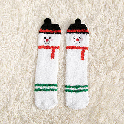 Cozy Thick Wool Fleece Christmas Socks