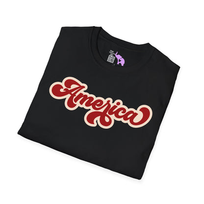 Retro America Adult T-shirt