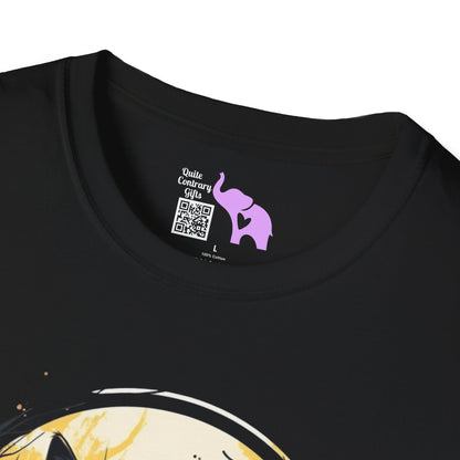 Creepy Black Cats 13 Adult T-shirt