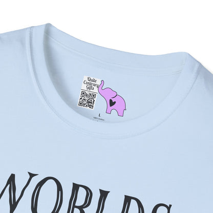 Worlds Okayest Dad Adult T-shirt