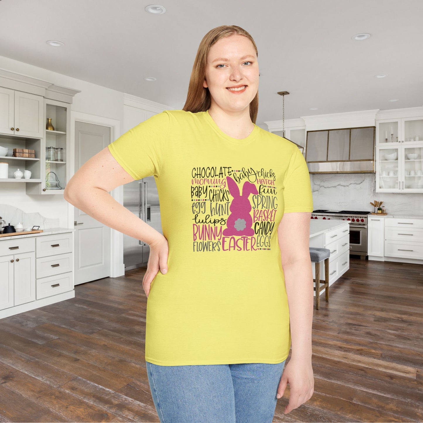 Easter Bunny Adult T-shirt