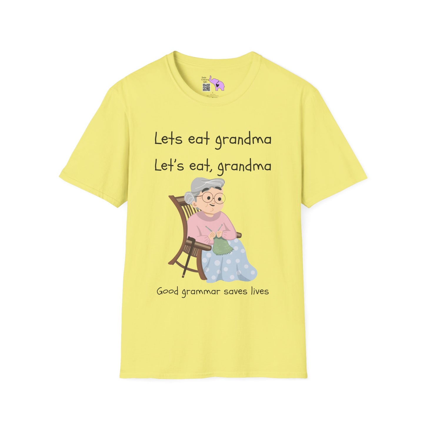 Lets Eat Grandma Good Grammar Saves Lives T-shirt