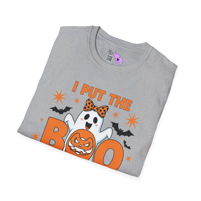 I Put the Boo in Boojee Adult T-shirt