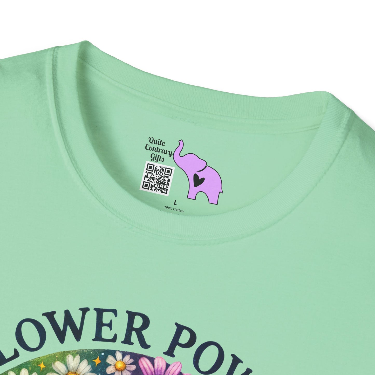 Flower Power Forever Adult T-shirt