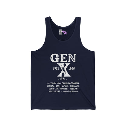 GenX 1971 Adult Unisex Tank