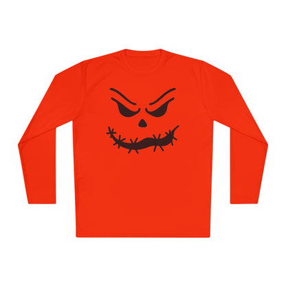 Loopy Jack-O-Lantern Adult Long Sleeve Tee