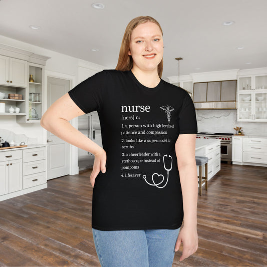 Nurse Definition Adult T-shirt