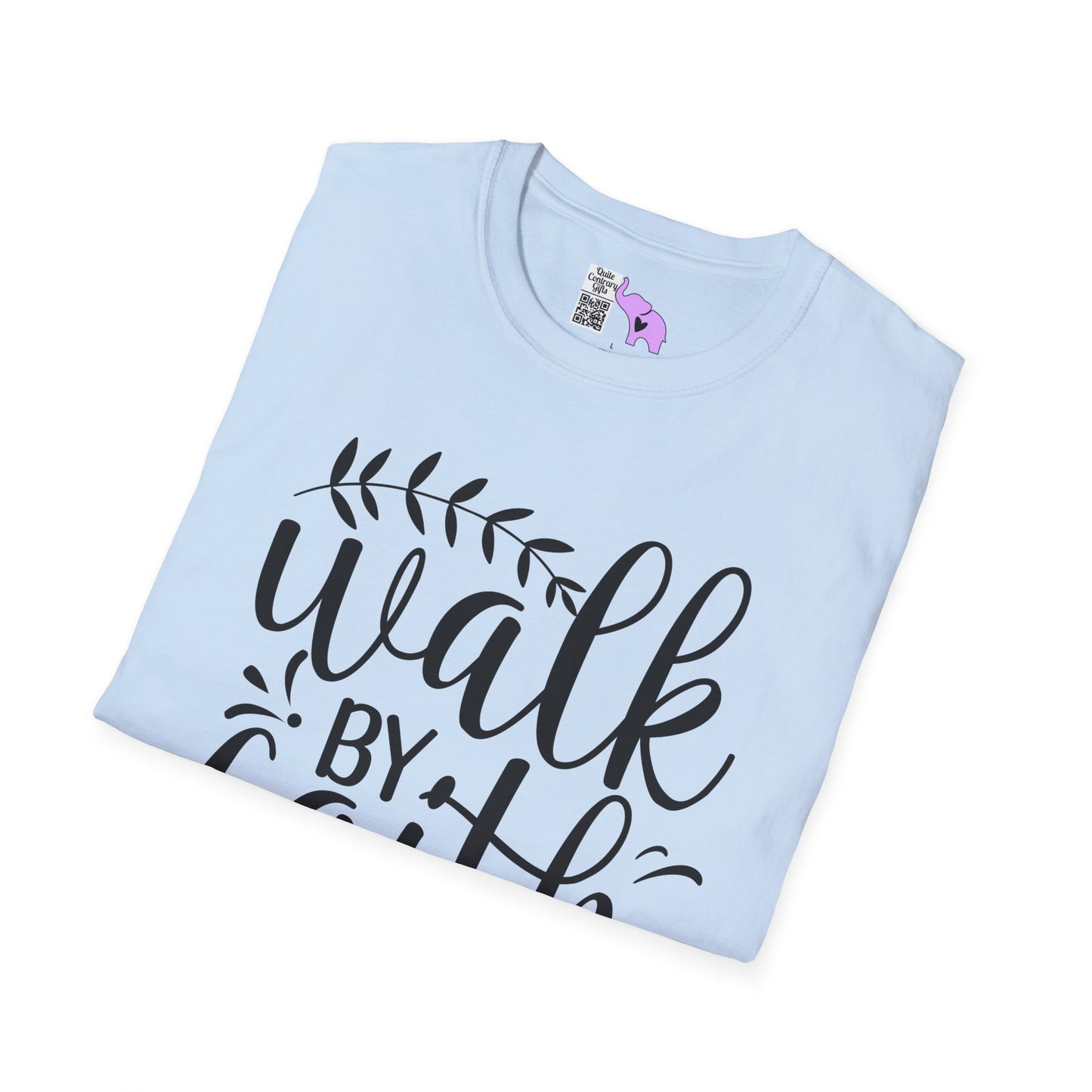Walk By Faith (2) Adult T-shirt