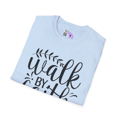 Walk By Faith (2) Adult T-shirt