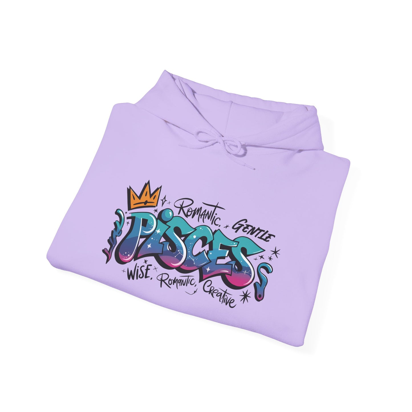 Pisces Street Art Heavy Blend™ Hooded Sweatshirt