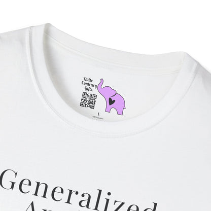 Geralized Anxiety Disorder 1 Star Would Not Recommend Adult T-shirt