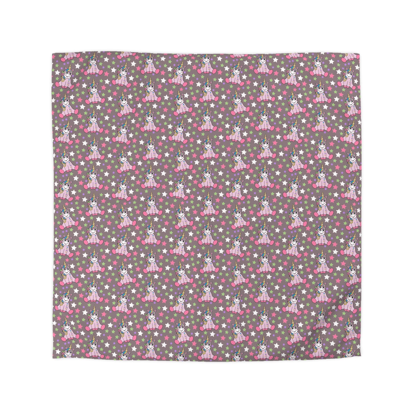 Stardust Unicorn Dreams Microfiber Duvet Cover