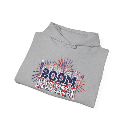 Boom Boom (Fireworks) Heavy Blend™ Hooded Sweatshirt