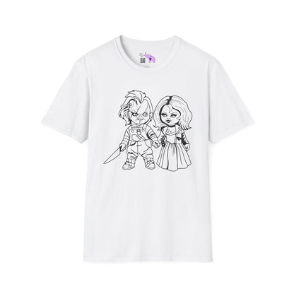 Chucky with His Bride Adult T-shirt